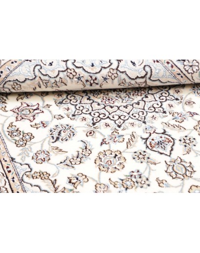 Tappeto Nain 9La Persia beige azzurro 98x149