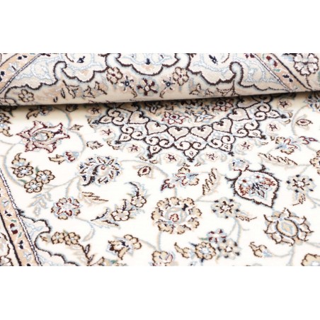 Tappeto Nain 9La Persia beige azzurro 98x149