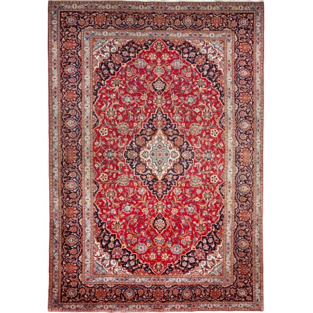 Tappeto Ardakan Persia marrone blu 227x334