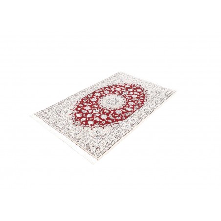 Tappeto Nain 9La Persia bianco grigio 98x155