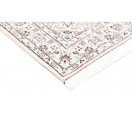 Tappeto Nain 9La Persia bianco grigio 98x155