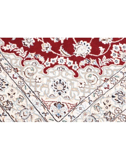 Tappeto Nain 9La Persia bianco grigio 98x155