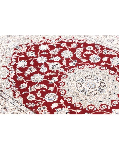 Tappeto Nain 9La Persia bianco grigio 98x155