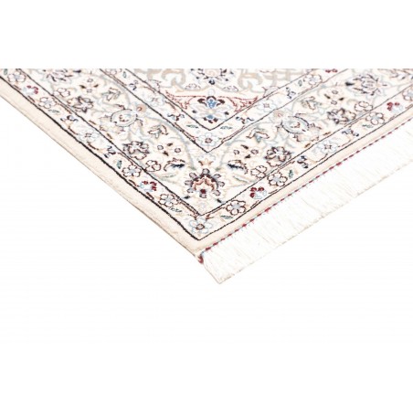 Tappeto Nain 9La Persia bianco marrone 100x152