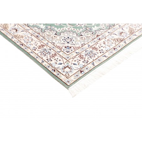 Tappeto Nain 9La Persia bianco grigio 100x147