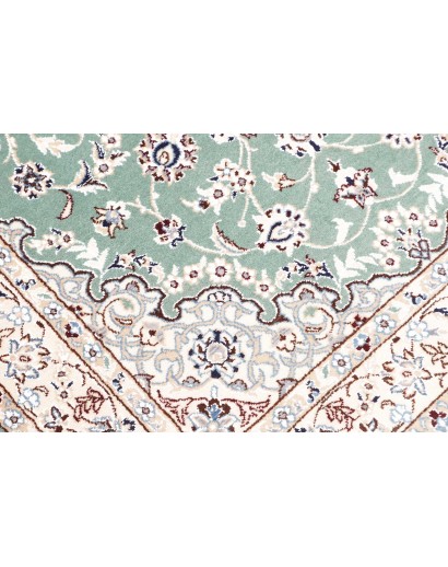 Tappeto Nain 9La Persia bianco grigio 100x147