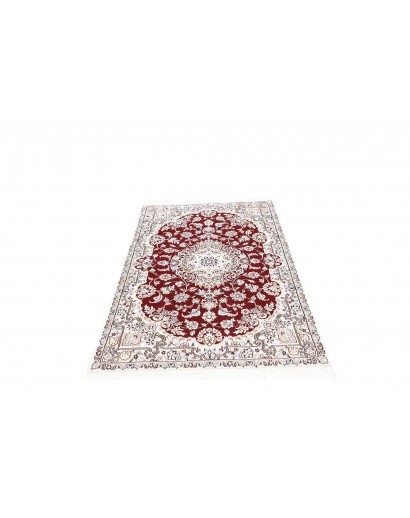 Tappeto Nain 9La Persia bianco grigio 102x155