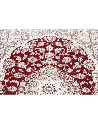 Tappeto Nain 9La Persia bianco grigio 102x155