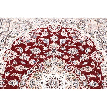 Tappeto Nain 9La Persia bianco grigio 102x155