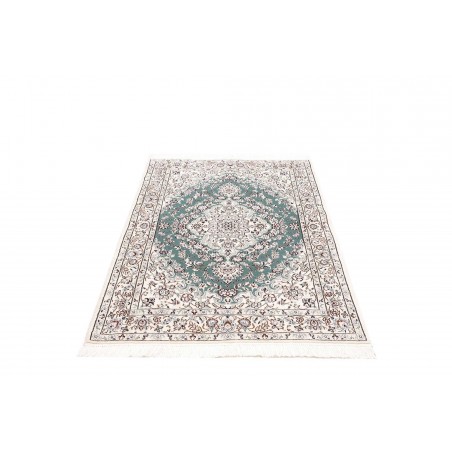 Tappeto Nain 9La Persia beige azzurro 100x150