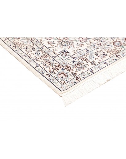 Tappeto Nain 9La Persia beige azzurro 100x150