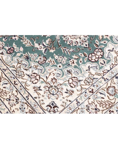 Tappeto Nain 9La Persia beige azzurro 100x150