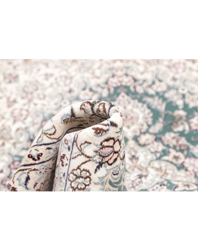 Tappeto Nain 9La Persia beige azzurro 100x150