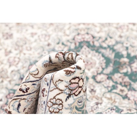Tappeto Nain 9La Persia beige azzurro 100x150