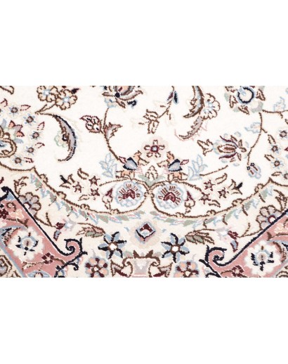 Tappeto Nain 9La Persia bianco grigio 103x154