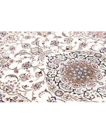 Tappeto Nain 9La Persia bianco grigio 103x154
