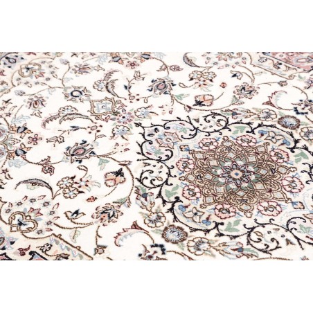 Tappeto Nain 9La Persia bianco grigio 103x154