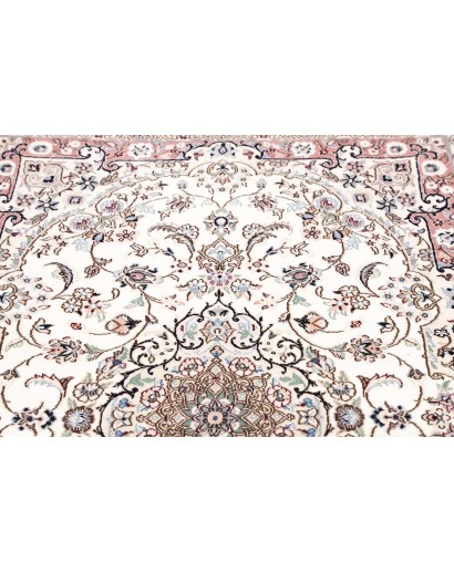 Tappeto Nain 9La Persia bianco grigio 103x154