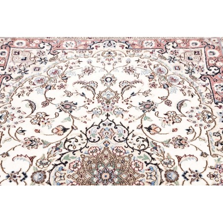 Tappeto Nain 9La Persia bianco grigio 103x154