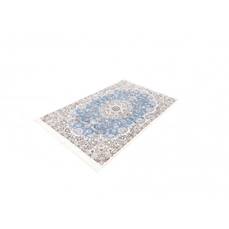 Tappeto Nain 9La Persia bianco grigio 102x155