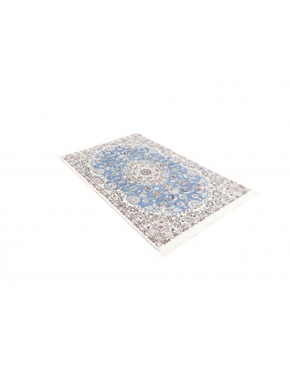 Tappeto Nain 9La Persia bianco grigio 102x155
