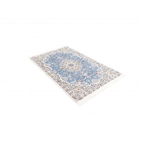 Tappeto Nain 9La Persia bianco grigio 102x155
