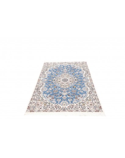 Tappeto Nain 9La Persia bianco grigio 102x155