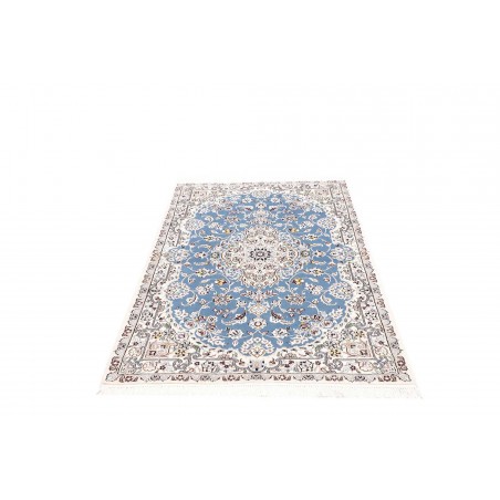 Tappeto Nain 9La Persia bianco grigio 102x155