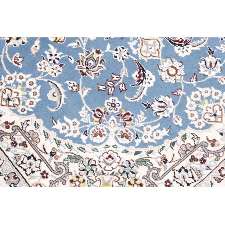 Tappeto Nain 9La Persia bianco grigio 102x155