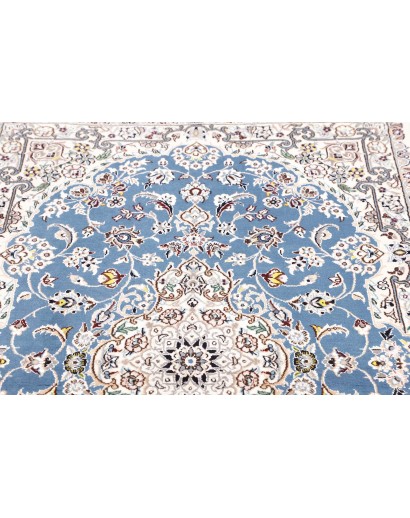 Tappeto Nain 9La Persia bianco grigio 102x155