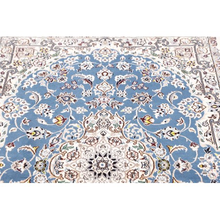 Tappeto Nain 9La Persia bianco grigio 102x155