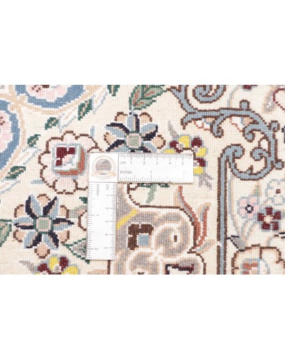Tappeto Nain 9La Persia bianco grigio 102x155