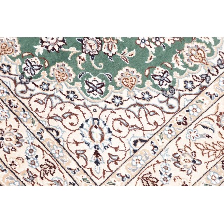 Tappeto Nain 9La Persia azzurro 105x154