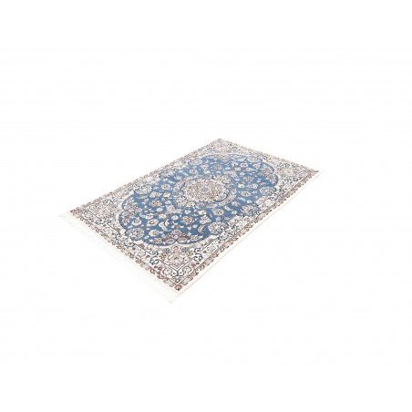 Tappeto Nain 9La Persia azzurro blu 104x157