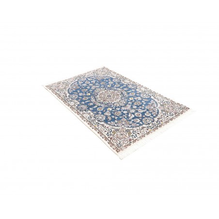Tappeto Nain 9La Persia azzurro blu 104x157
