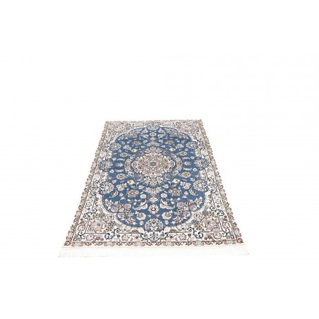 Tappeto Nain 9La Persia azzurro blu 104x157