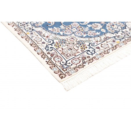 Tappeto Nain 9La Persia azzurro blu 104x157