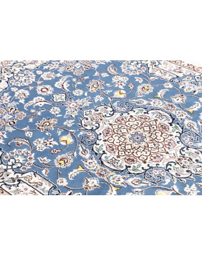 Tappeto Nain 9La Persia azzurro blu 104x157