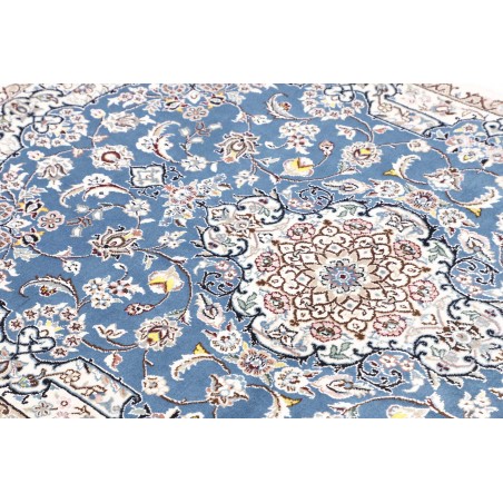 Tappeto Nain 9La Persia azzurro blu 104x157