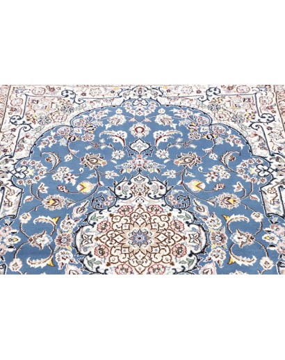 Tappeto Nain 9La Persia azzurro blu 104x157