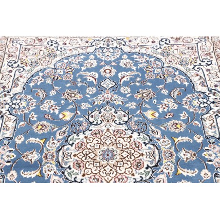 Tappeto Nain 9La Persia azzurro blu 104x157