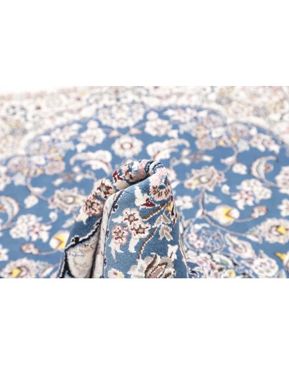 Tappeto Nain 9La Persia azzurro blu 104x157