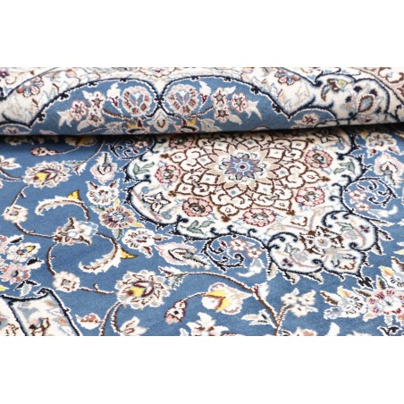 Tappeto Nain 9La Persia azzurro blu 104x157
