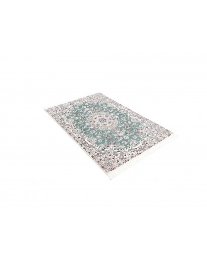 Tappeto Nain 9La Persia bianco grigio 102x151