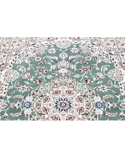Tappeto Nain 9La Persia bianco grigio 102x151