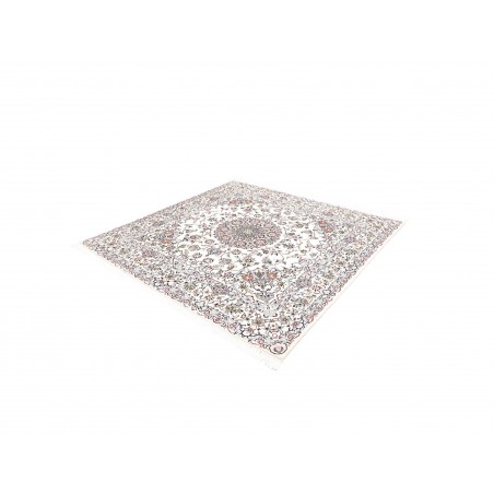 Tappeto Nain 9La Persia bianco azzurro 202x200