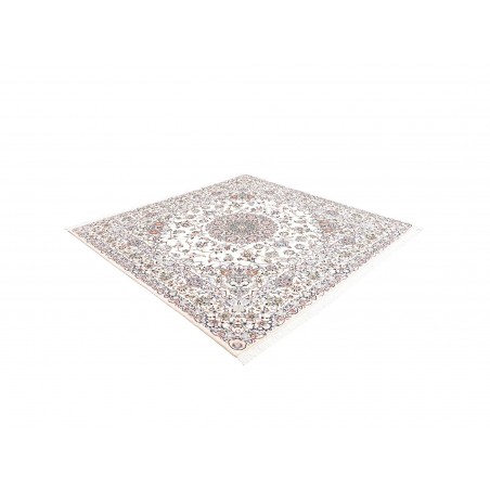 Tappeto Nain 9La Persia bianco azzurro 202x200