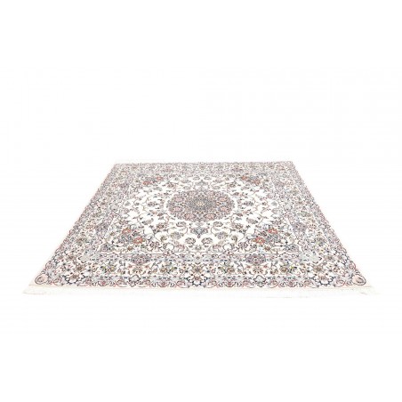 Tappeto Nain 9La Persia bianco azzurro 202x200