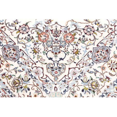 Tappeto Nain 9La Persia bianco azzurro 202x200