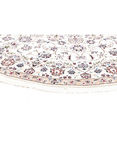 Tappeto Nain 9La Persia bianco grigio 200x200